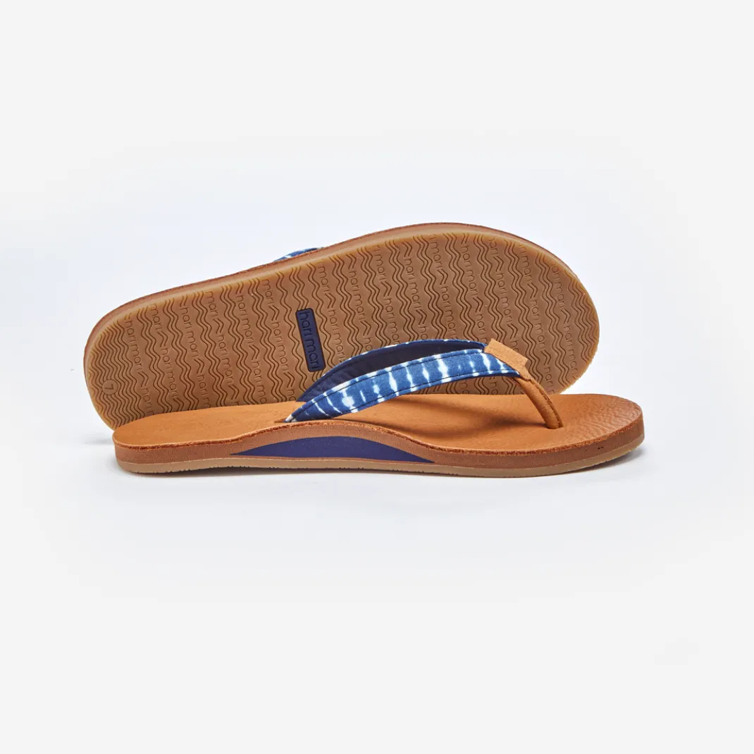 Shibori Flip Flops
